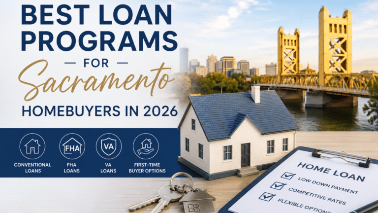 Best Loan Programs for Sacramento Homebuyers in 2026