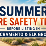 Summer Fire Safety Tips Before Listing in Sacramento & Elk Grove