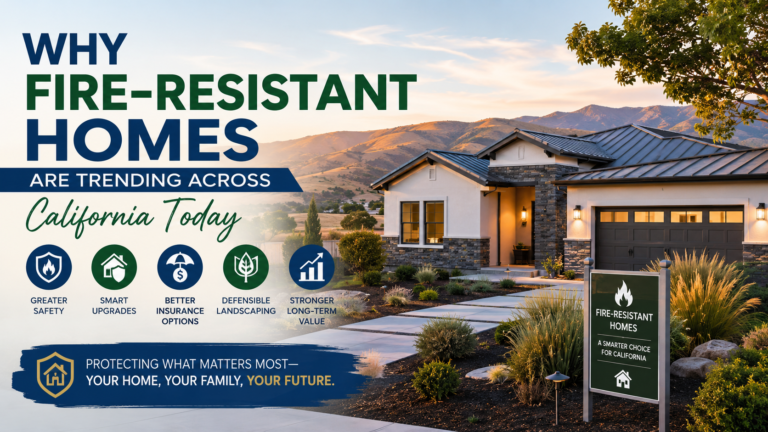 Why Fire-Resistant Homes Are Trending Across California Today