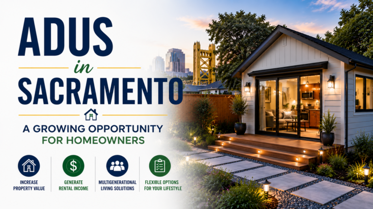ADUs in Sacramento: A Growing Opportunity for Homeowners