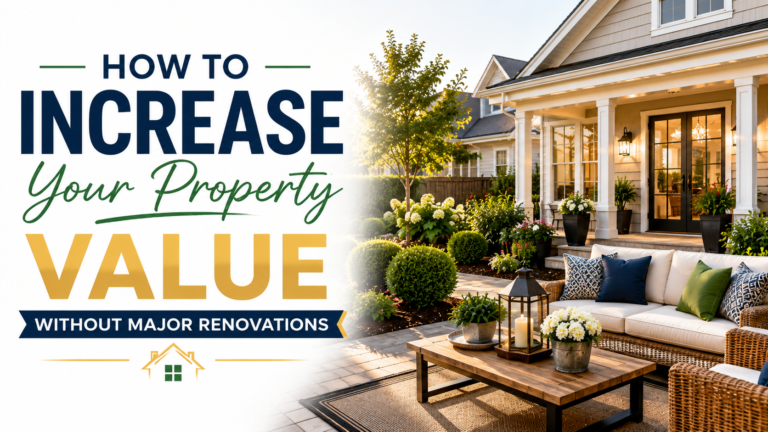 How to Increase Your Property Value Without Major Renovations