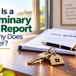 What Is a Preliminary Title Report and Why Does It Matter?